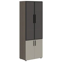 Шкаф комбинированный высокий VELION VHCS 80.2, аметист/дуб сильвер , 800х430х2253 мм 592995505