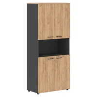Шкаф высокий JAY JHC 85.4, дуб бофорд/антрацит, 856х452х1949 мм 801441150