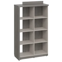 Стеллаж высокий WOOD&amp;STONE СФ-534102, дрифтвуд/бетон чикаго темный, 1037х455х1770 мм 1983287468