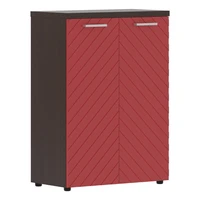 Шкаф средний TORR LUX TLMC 85.1, красный/венге магия z, 856х450х1203 мм 1297709298