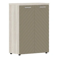Шкаф средний TORR LUX TLMC 85.1, капучино/сосна эдмонт z, 856х450х1203 мм 1690145964