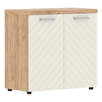 Шкаф низкий TORR LUX TLLC 85.1, латте/дуб бофорд, 856х450х833 мм 901702052