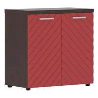 Шкаф низкий TORR LUX TLLC 85.1, красный/венге магия z, 856х450х833 мм 531218113