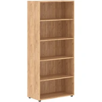 Стеллаж высокий TORR-Z THC 85, дуб бофорд z, 850х430х1930 мм 1871077381