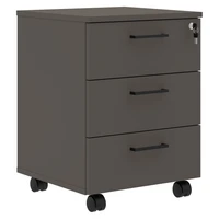 Тумба мобильная JAY JМС 3D.1А, орех мокко, 465х450х628 мм 1158070081