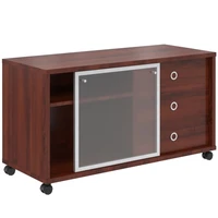 Тумба сервисная BORN B 202.2A, бургунди, 120х50х66 см 1036888921