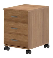 Тумба мобильная с центральным замком ПРИОРИТЕТ, Орех 9256854