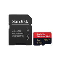 Карта памяти SanDisk Extreme Pro 1TB microSDXC Class 10 UHS-I U3 V30 A2 + SD адаптер 1004660880