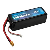Аккумулятор B&amp;C LiPo 10000 mAh 22.2V (6s), 90C, XT60, Soft case 1719470323