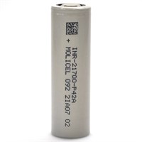 Аккумулятор MOLICEL INR21700 P42A 4000mAh 45A 1890375979