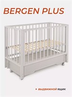 Кроватка Rant Bergen Plus маятник Crystal Beige 2015140052