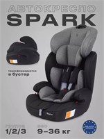Автокресло Rant Basic Spark 1/2/3 (9-36 кг) Grey 2020262298