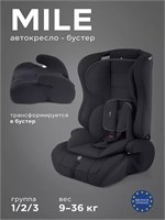 Автокресло Rant Basic Mile 1/2/3 (9-36 кг) Black 987876480