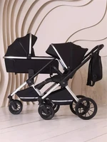 Коляска 3 в 1 Mowbaby Tilda Black 1703023741
