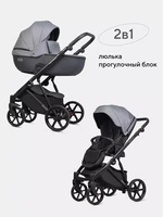 Коляска 2 в 1 Riko Basic Montana Plus 40 Graphite 1247009264