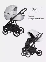 Коляска 2 в 1 Riko Basic Montana 03 серый 1569359328