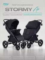 Коляска прогулочная Mowbaby Stormy Black 1616822131