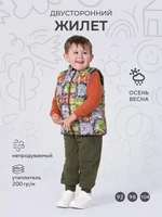 Жилет двусторонний Rant Dual Vest Grey-print 942602412