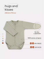 Боди Rant Hugs and kisses Light green 6472/6772 1633824378