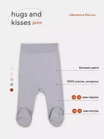 Ползунки Rant Hugs and kisses Print Dino grey 3174/3374 782658732