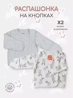 Распашонка 2 шт. Топотушки Зайчата арт. 5448 2040702000