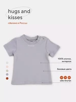Футболка Rant Hugs and kisses Arctic Grey 4672 699396270