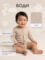 Боди Rant Tiny на кнопках 7993 Dove 1217399192