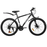 Велосипед 26' ACID F 600 D Black Flat/Silver 2026 2066478678