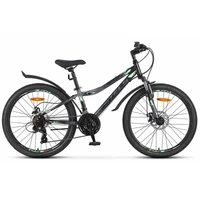 Велосипед Stels Turbo 24' 410 MD Z010 Черный/Зеленый (EP-00007514) 1872785166