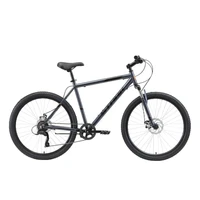 Велосипед Stark'21 Respect 26.1 D Microshift серый/черный 1251829216