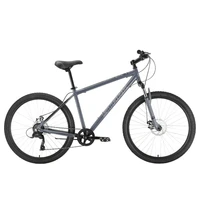 Велосипед Stark'22 Respect 26.1 D Microshift серый/черный 2122626366