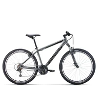 Велосипед 27,5' Forward Apache 1.0 Classic Серый/Черный 2022 г. 1164306112