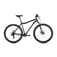 Велосипед 29' Forward Sporting 29 2.0 D Черный/бирюзовый 2023 г 893971949