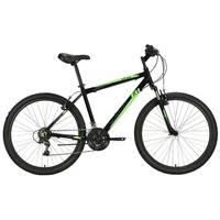 Велосипед Black One Onix 26 Alloy черный/зеленый/серый 2020-2021 218916172