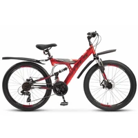 Велосипед Stels Focus 24' MD 18 sp V010 Красный/Чёрный (LU098194) 918721341