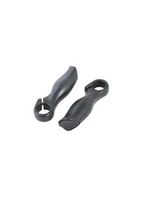 Рога на руль MD-HF21 90mm black, анатомические, алюминий, черные 566503299