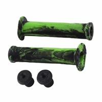 Грипсы COLONY Much Room Grips 115-955T, 30х140мм, черно-зеленый (03-002218) 1392375131
