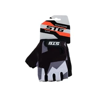 Велоперчатки STG 820 серо/черные Х87904 1469778384
