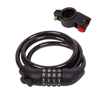 Трос-замок STG 102-705-В стальной 8х120сm кодовый Х87802 1861546149