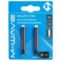 Ниппель удлинитель M-WAVE алюм., F/V 50мм, д/высоких спорт. ободов, (2шт.) черн. (5-519947) 364590527