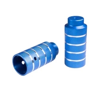 Пеги BMX CHISMAN CM-D17 50х110мм 3/8*26T,насечка, алюм.сплав 6061 синий 699765863