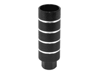 Пеги BMX CHISMAN CM-D18 38х110мм 3/8*26T,насечка, алюм.сплав 6061 черный\серебристый 1630880606