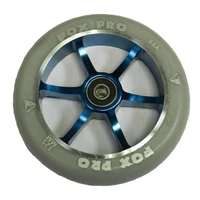 Колесо Fox 6ST 126mm разбор Серый/синий 836281002