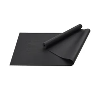Коврик для йоги и фитнеса STARFIT FM-101 PVC, 0,3 см, 183x61 см, черный 447388958