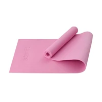 Коврик для йоги и фитнеса STARFIT FM-101 PVC, 0,8 см, 183x61 см, розовый пастель 1060704701