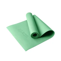 Коврик для йоги и фитнеса высок плотн STARFIT FM-103 PVC HD, 0,4 см, 183x61 см, зеленый чай 374769506