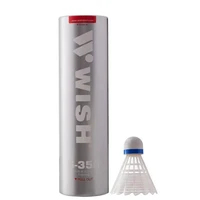 Набор воланов для бадминтона WISH S-350, ПВХ (6 штук) 1/100 409028478