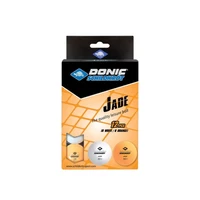 Мячики для н/тенниса DONIC JADE 40+ 12 штук, белый + оранжевый 70786168