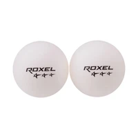 Мяч н/т Roxel 3* Prime, белый (6шт.) 1661934921