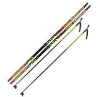 Лыжный комплект STC 205 NNN Step-in с палками (Wax) 1855446787